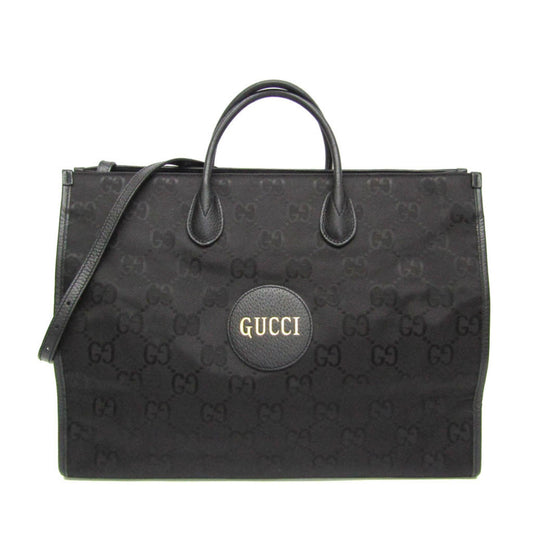 Gucci Off the grid, Black, Canvas, tote