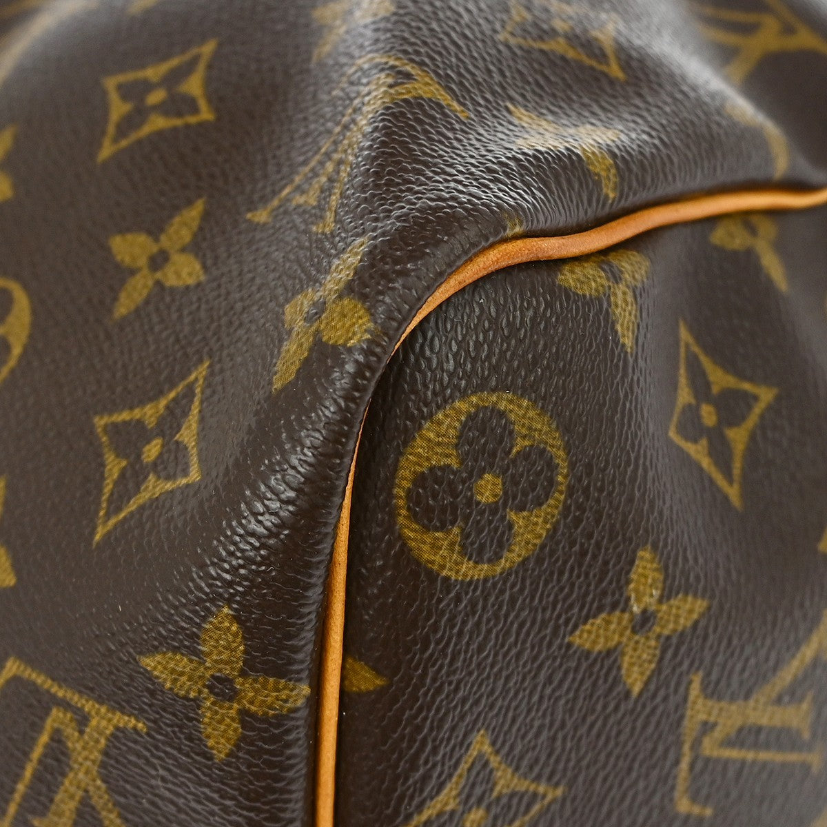 Louis Vuitton Keepall Monogram, Brown, Canvas, Travel Bag