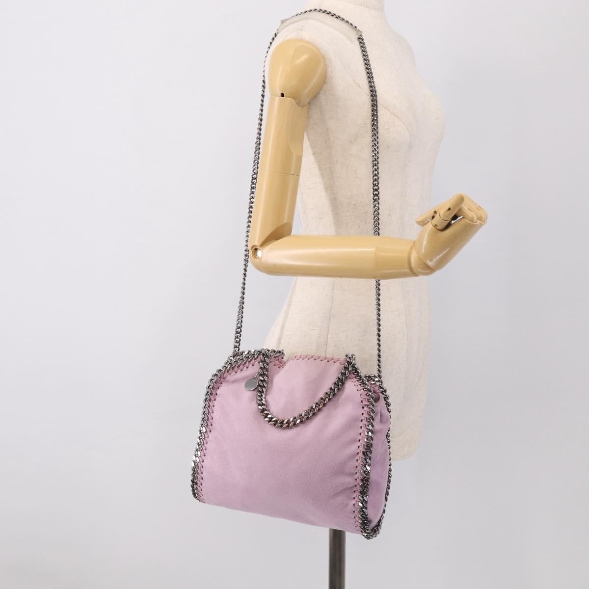 Stella McCartney Falabella Tote polyester, Purple, Polyester, Crossbody Bag