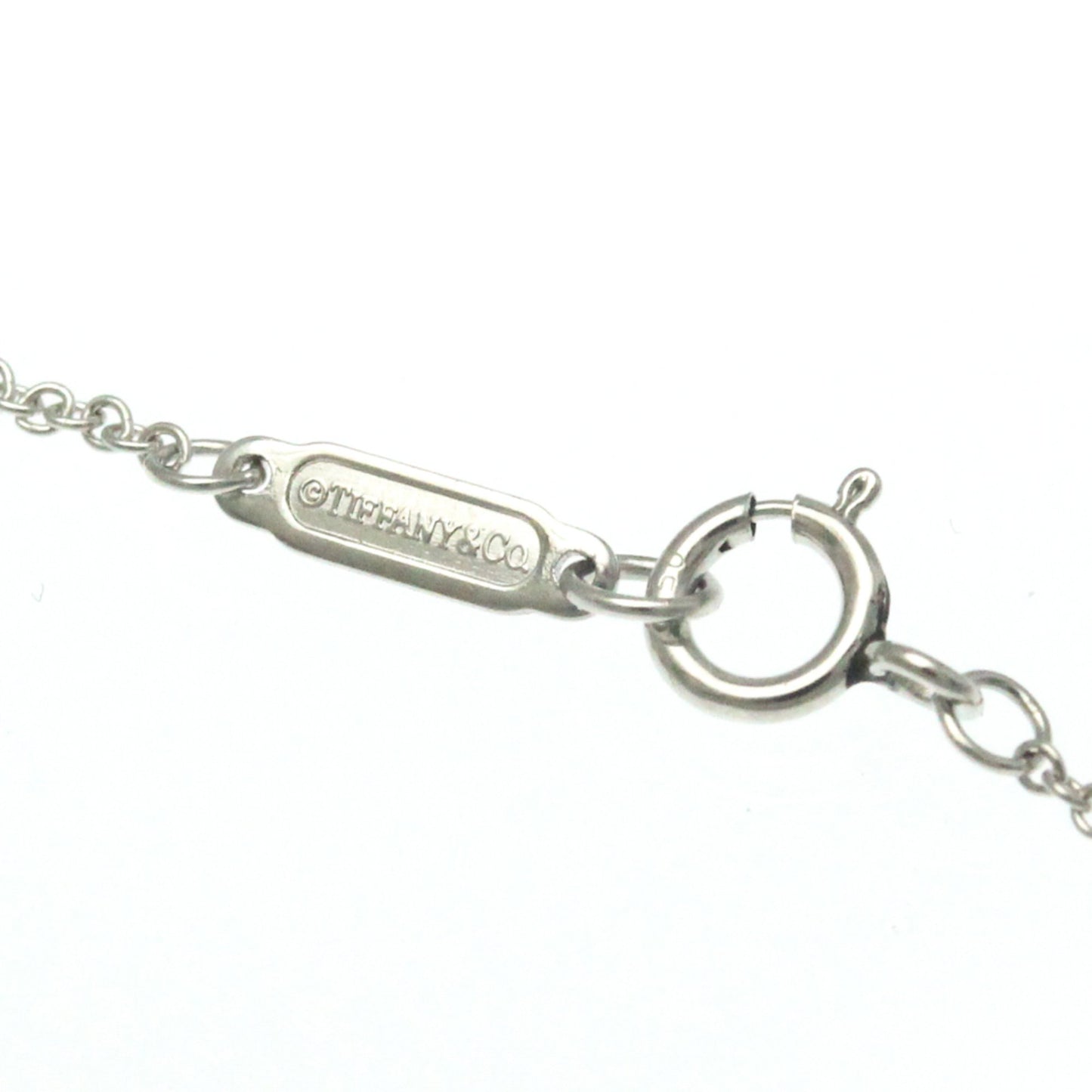 Tiffany & Co Horseshoe, Silver, Platinum, necklace