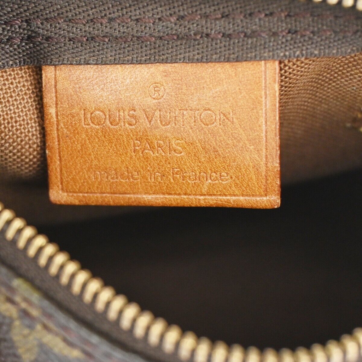 Louis Vuitton Mini speedy, Brown, Canvas, handbag