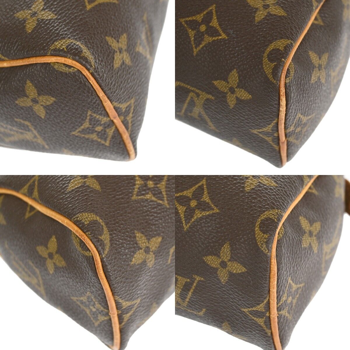 Louis Vuitton Mini speedy, Brown, Canvas, handbag