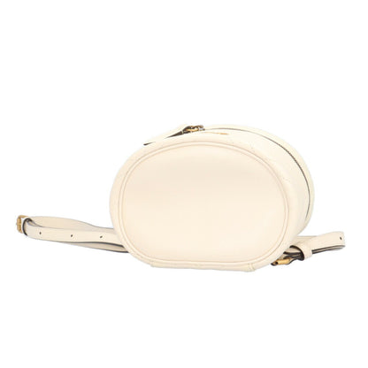 Gucci Vanity, White, Leather, backpack