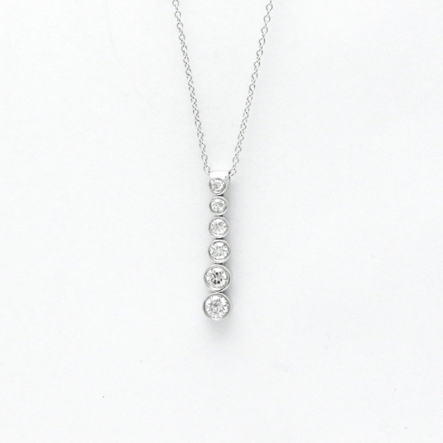 Tiffany & Co Jazz, Silver, Platinum, necklace