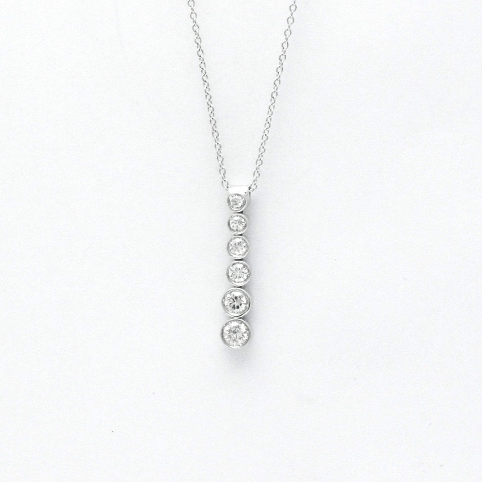 Tiffany & Co Jazz, Silver, Platinum, necklace