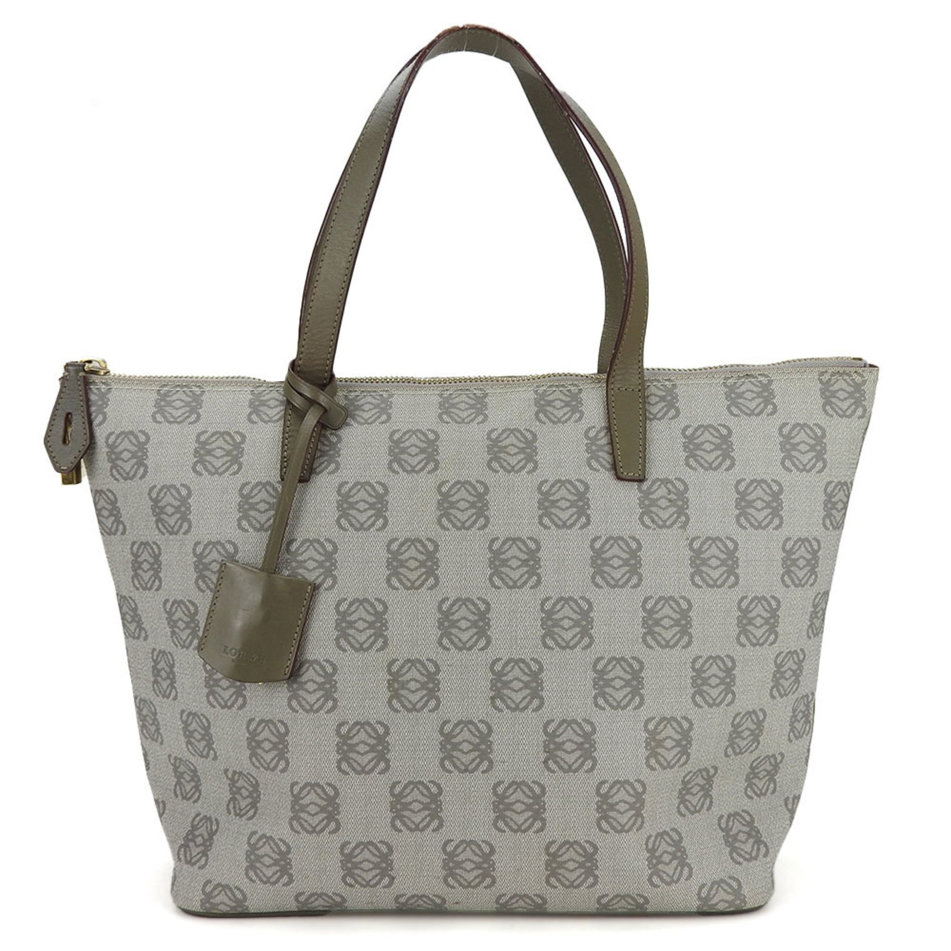 Loewe --, Grey, Canvas, tote