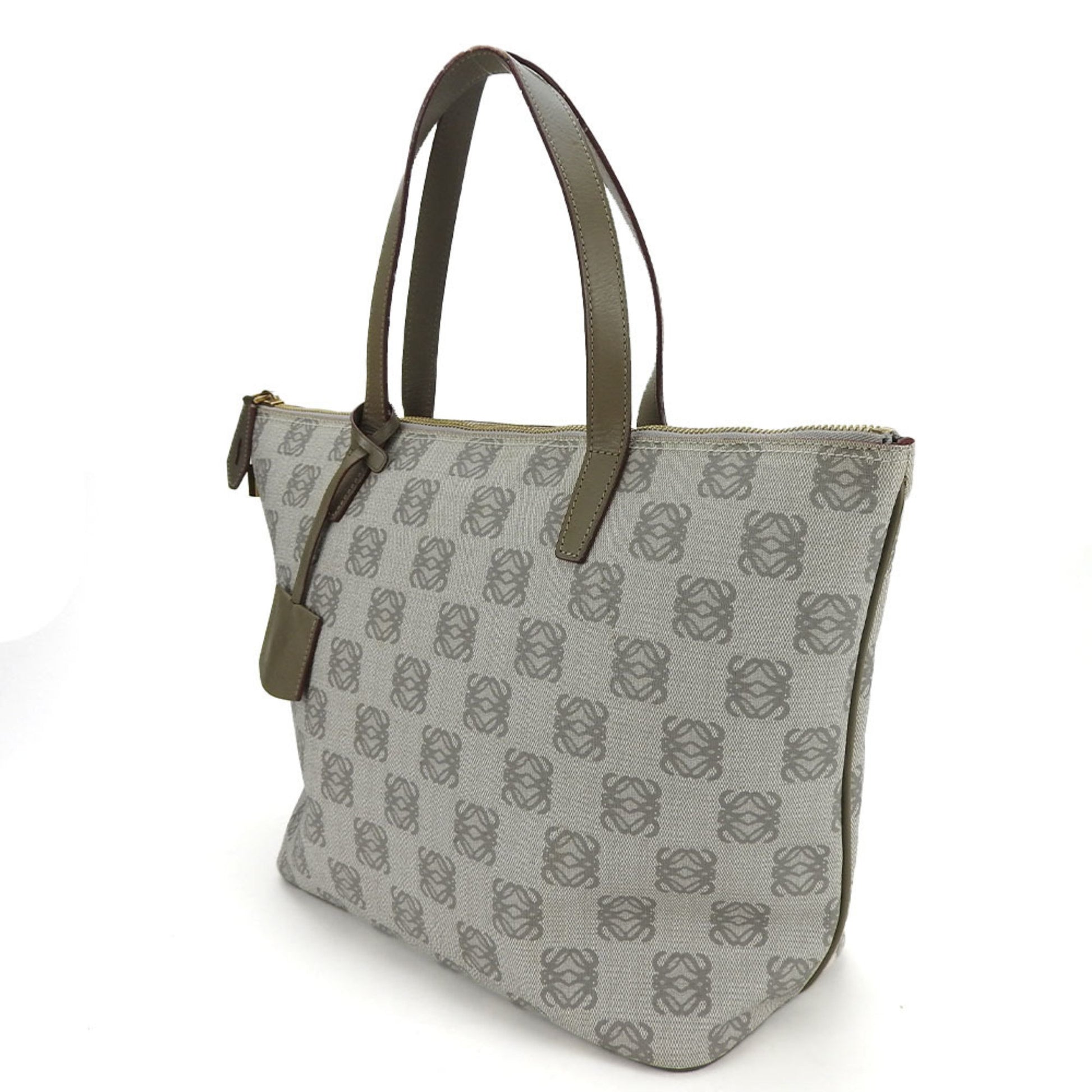 Loewe --, Grey, Canvas, tote