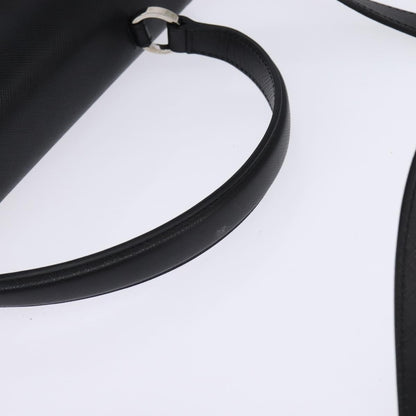 Salvatore Ferragamo Convertible Top Handle Leather, Black, Leather, Handbag