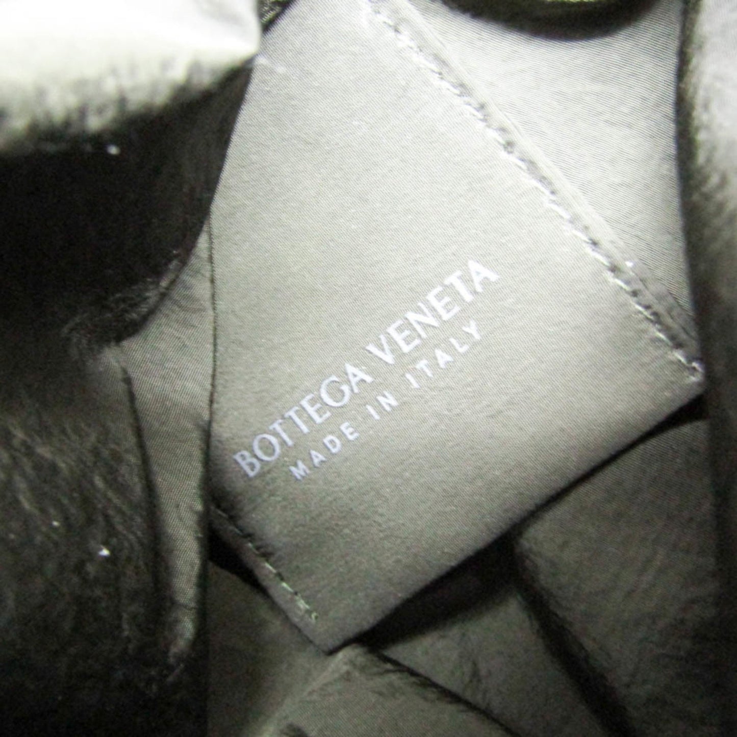 Bottega Veneta, Khaki, Leather, shoulder