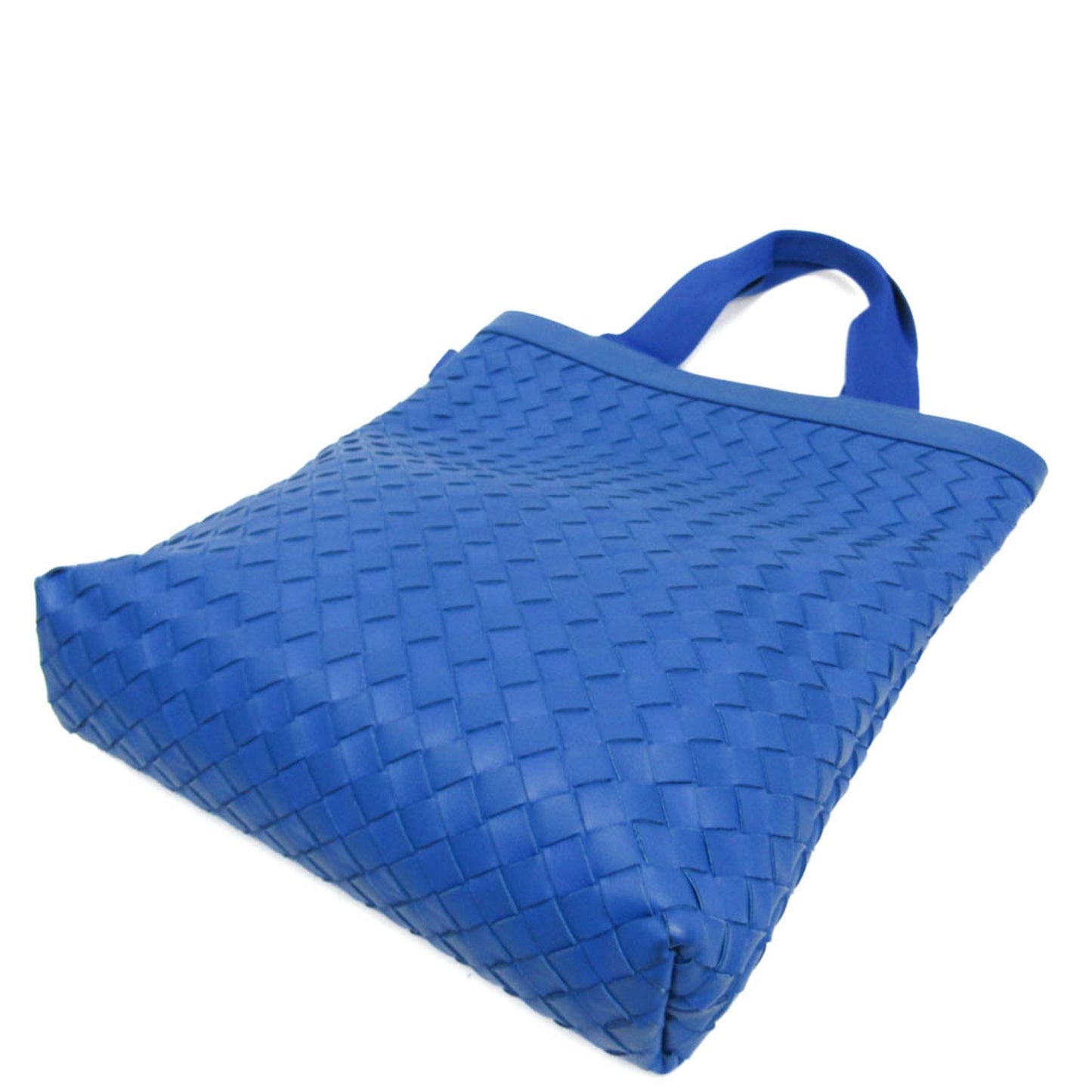 Bottega Veneta Intrecciato, Blue, Leather, tote