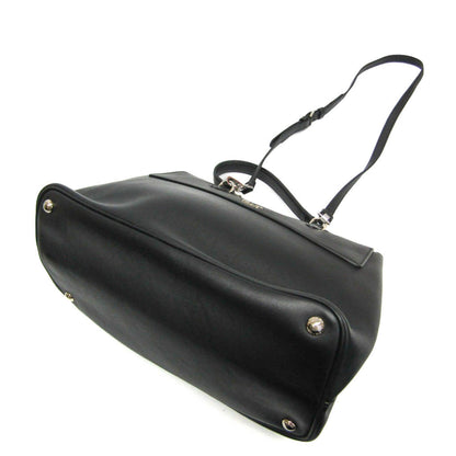 Prada Vitello, Black, Leather, handbag