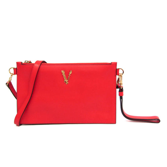 Versace Virtus, Red, Leather, shoulder