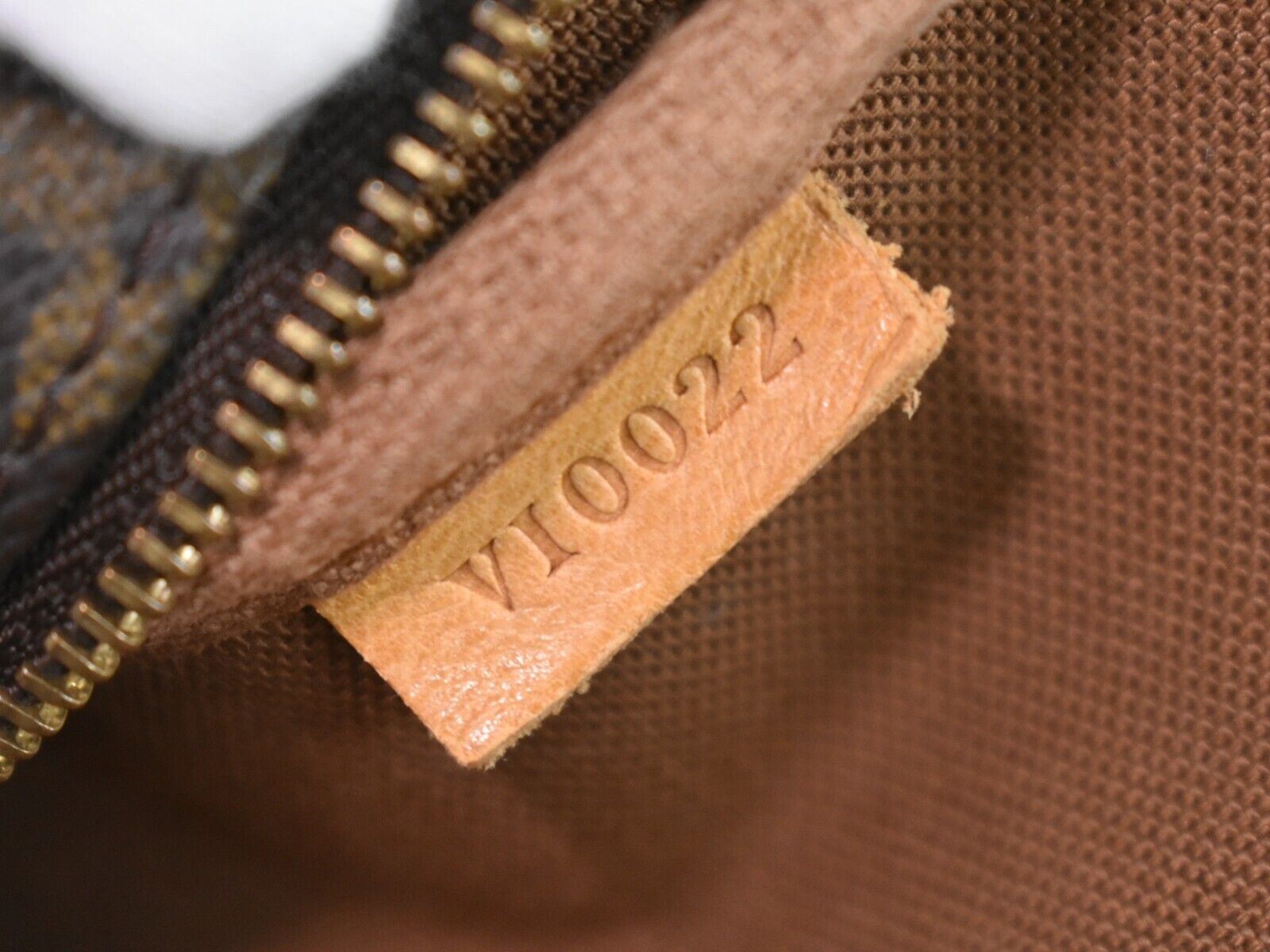 Louis Vuitton Pochette Accessoire, Brown, Canvas, clutch