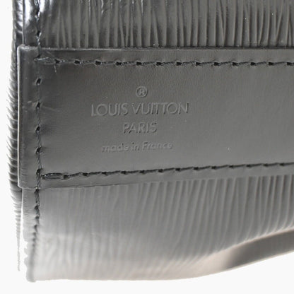 Louis Vuitton Sac d'épaule, Black, Leather, shoulder