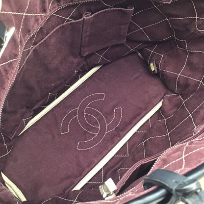 Chanel Matelassé, Beige, Leather, tote