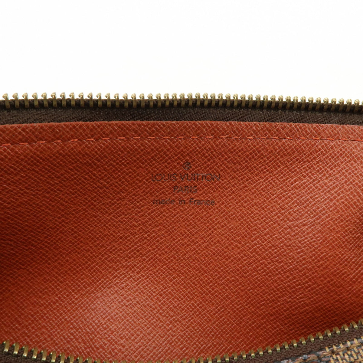 Louis Vuitton Papillon Damier Ebene, Brown, Canvas, Handbag