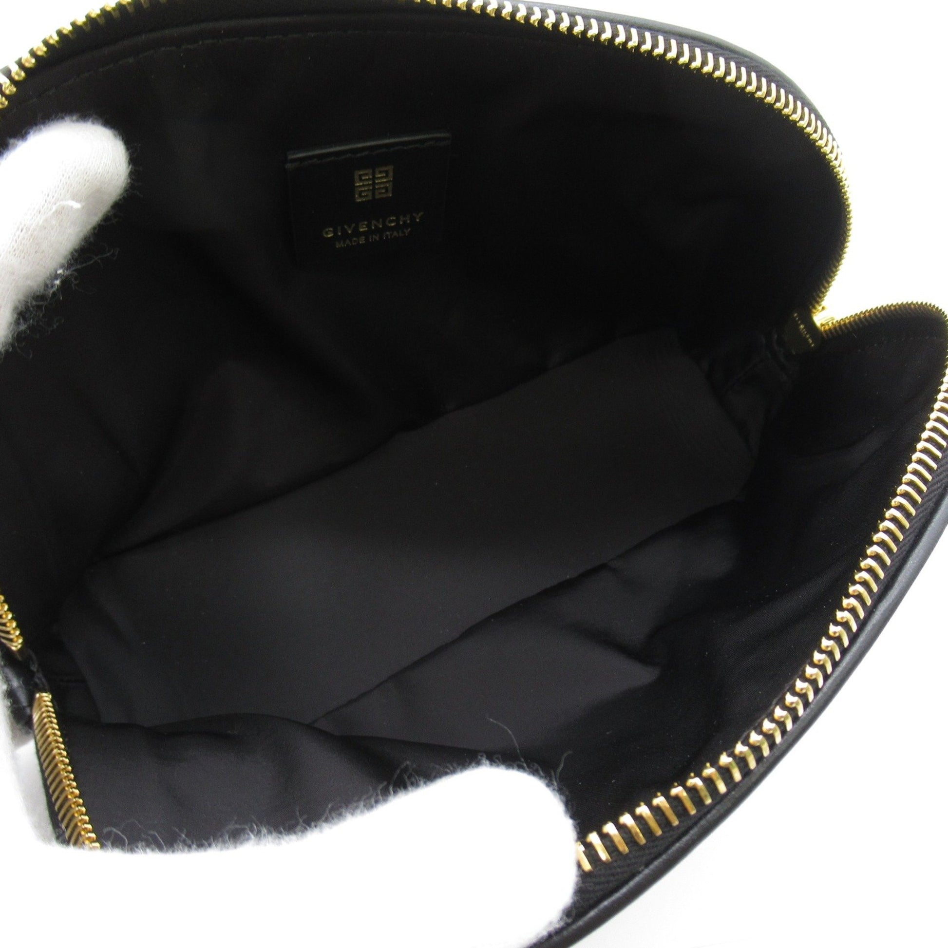 Givenchy, Black, Leather, clutch