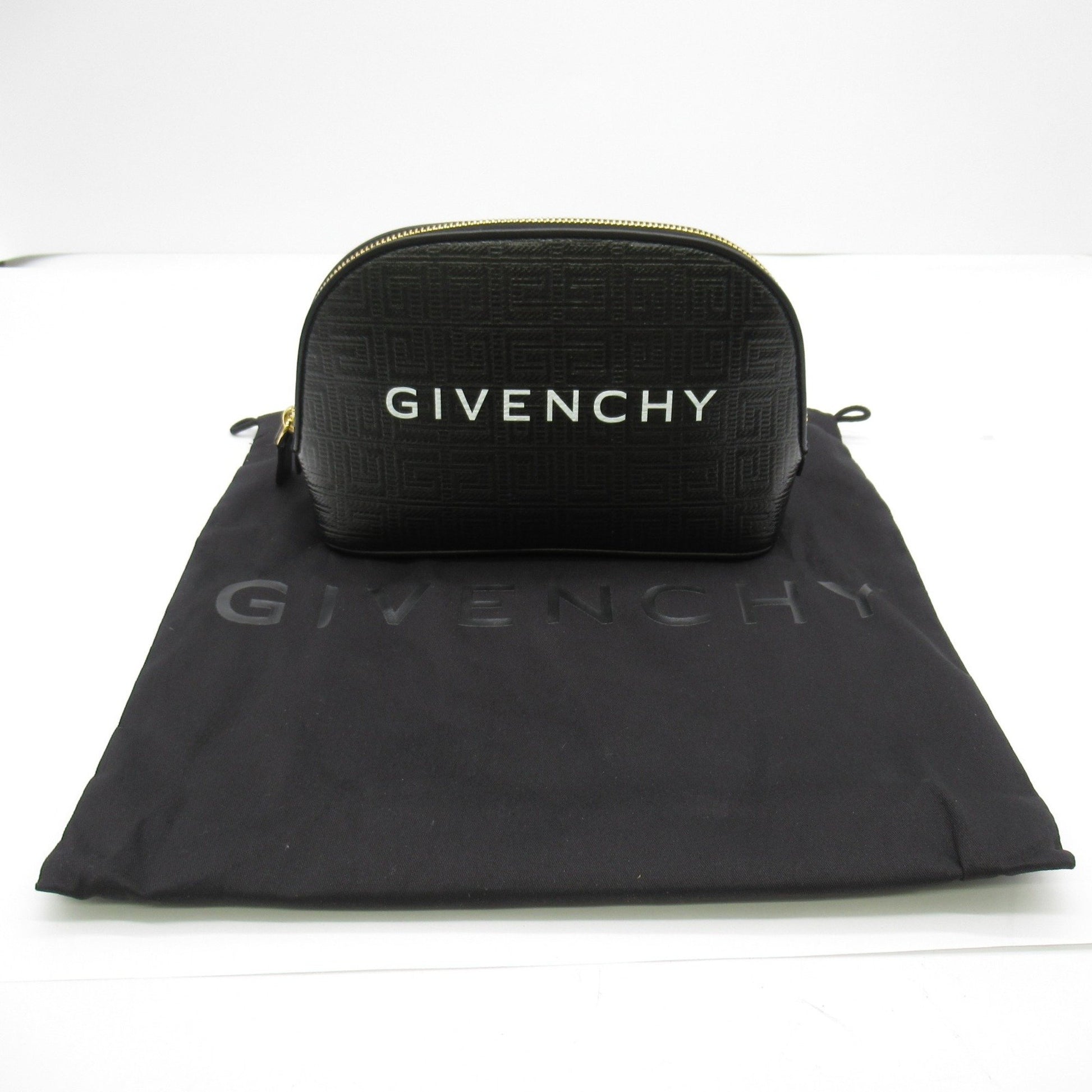 Givenchy, Black, Leather, clutch