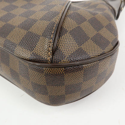 Louis Vuitton Thames Damier, Brown, Canvas, Handbag