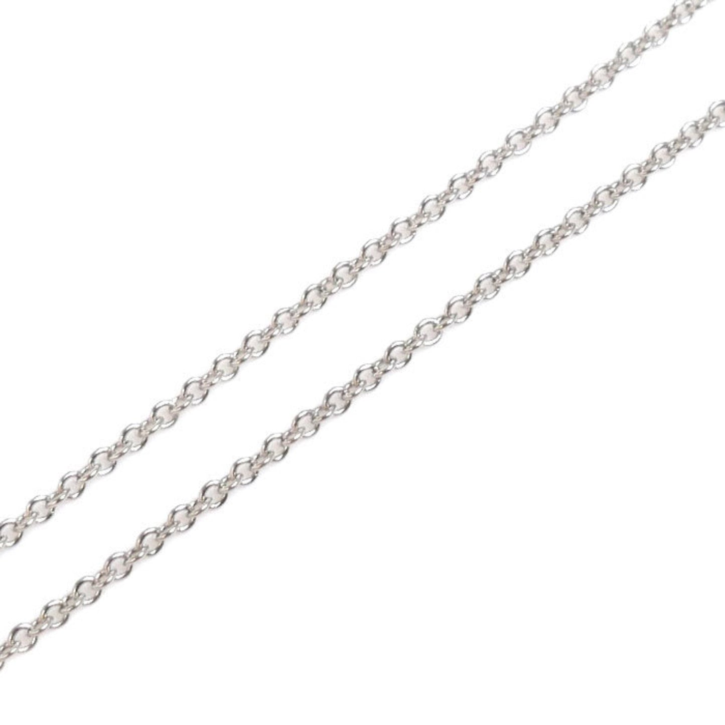 Tiffany & Co Open Heart, Silver, Platinum, necklace