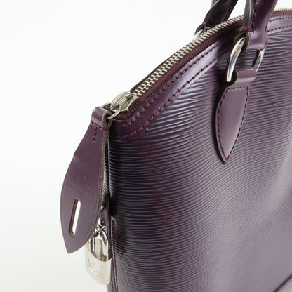 Louis Vuitton Lockit Epi Leather, Purple, Leather, Handbag