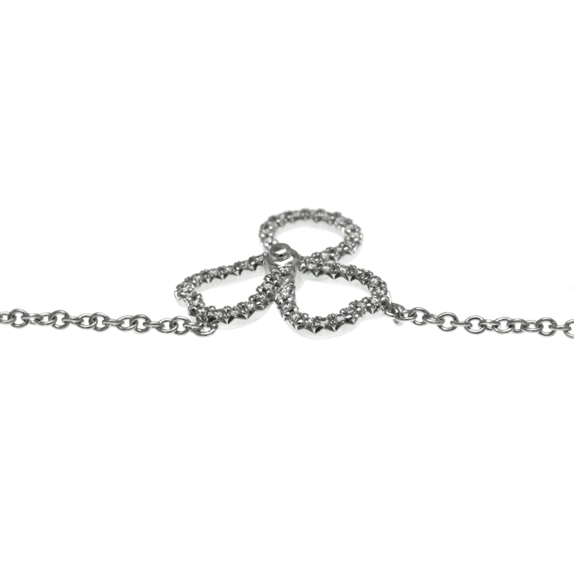 Tiffany & Co Paper flowers, Silver, Platinum, necklace