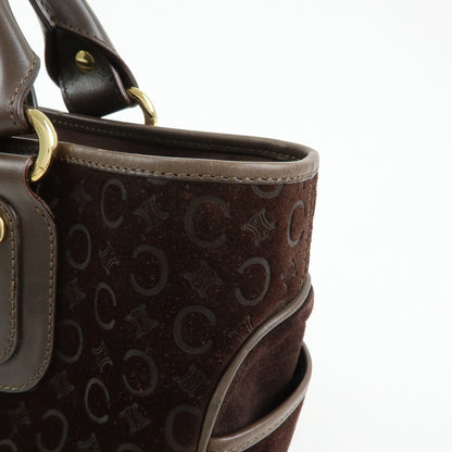 Celine Boogie Suede, Brown, Suede, Handbag