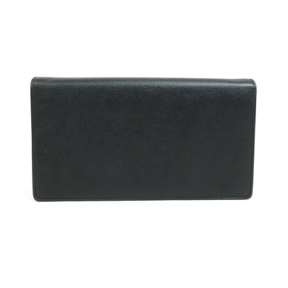 Chanel Coco button, Black, Leather, wallet
