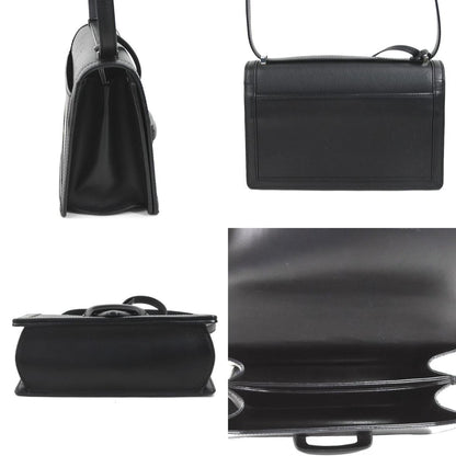 Loewe Barcelona, Black, Leather, shoulder
