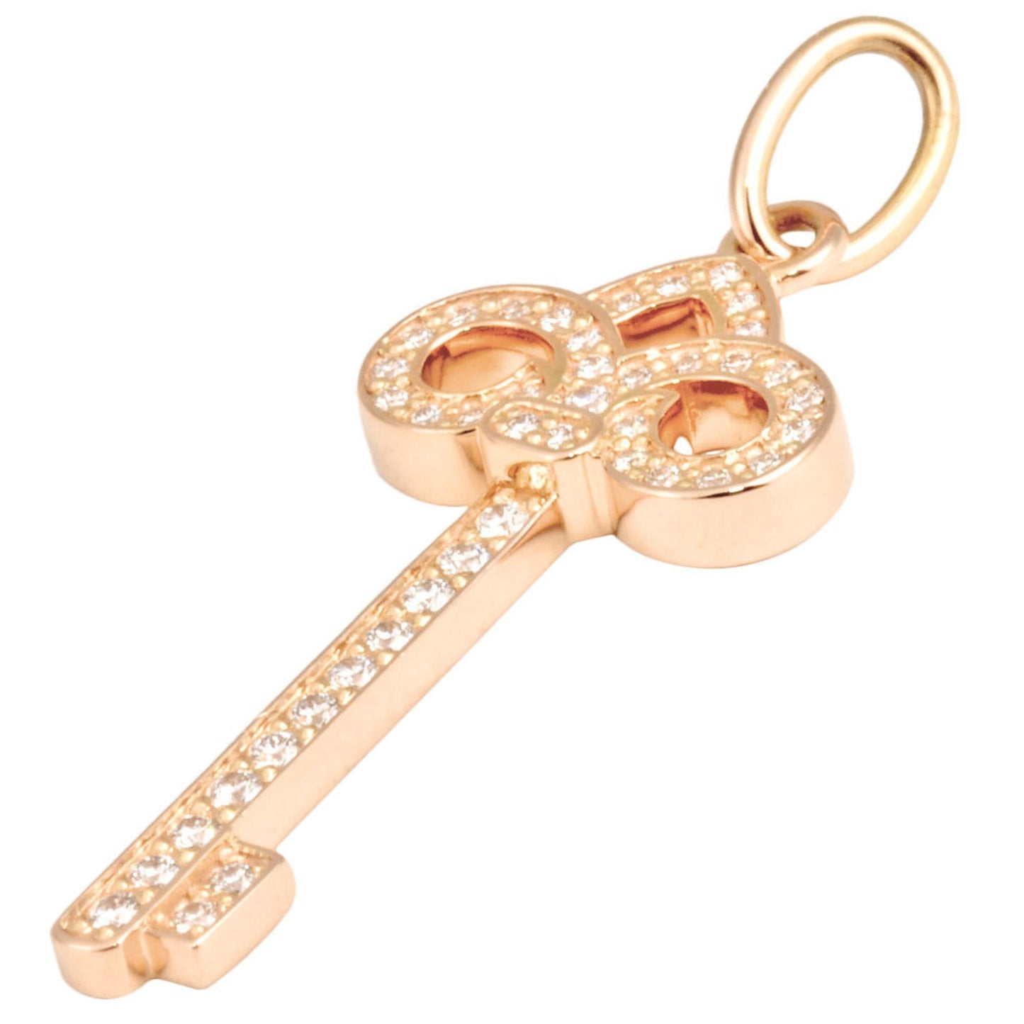 Tiffany & Co Fleur de Lis, Gold, Rose Gold, pendant