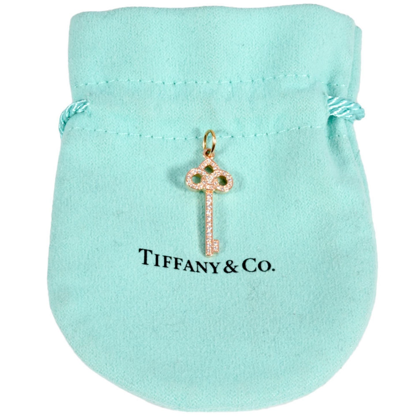 Tiffany & Co Fleur de Lis, Gold, Rose Gold, pendant