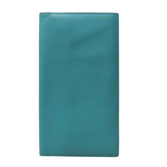 Hermès Silk'In, Blue, Leather, wallet