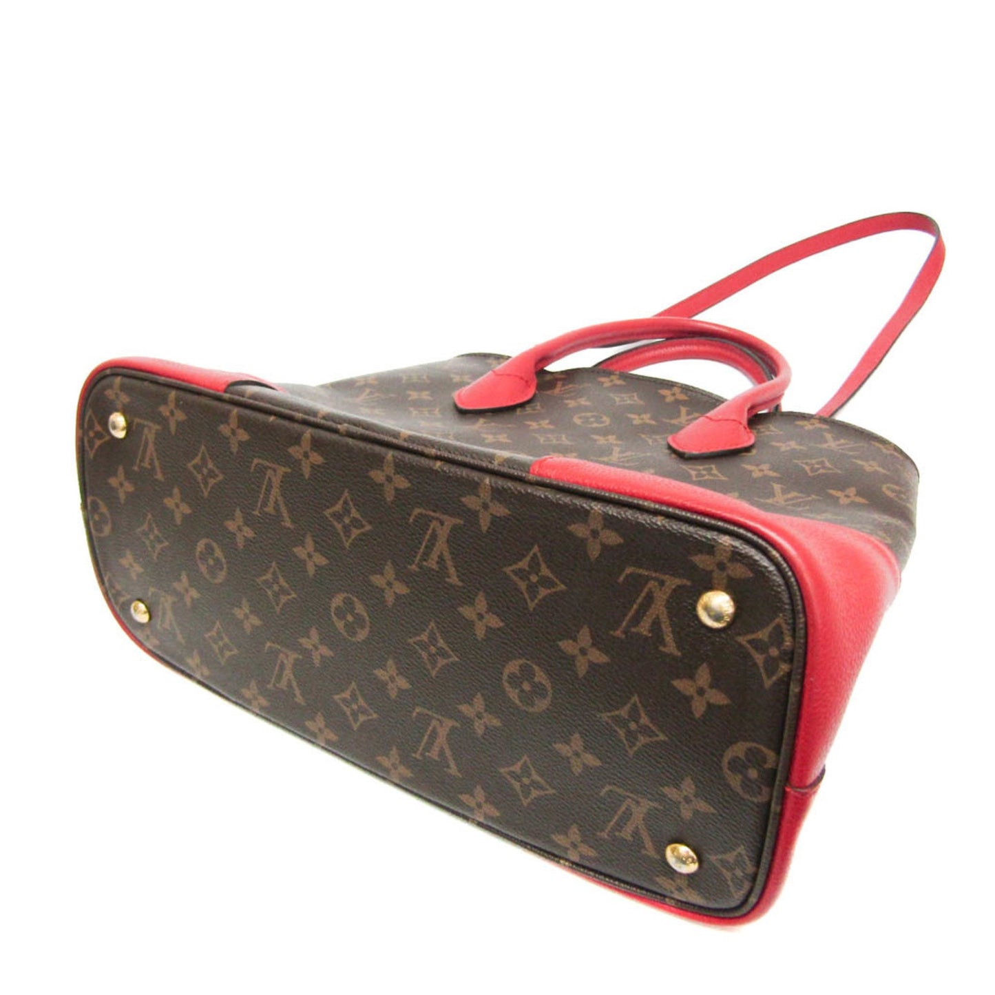 Louis Vuitton Flandrin, Brown, Canvas, tote