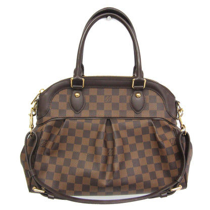 Louis Vuitton Trevi, Brown, Canvas, shoulder