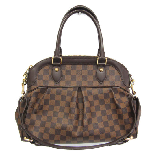 Louis Vuitton Trevi, Brown, Canvas, shoulder