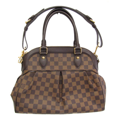 Louis Vuitton Trevi, Brown, Canvas, shoulder