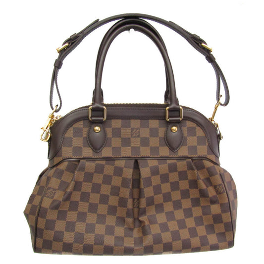 Louis Vuitton Trevi, Brown, Canvas, shoulder