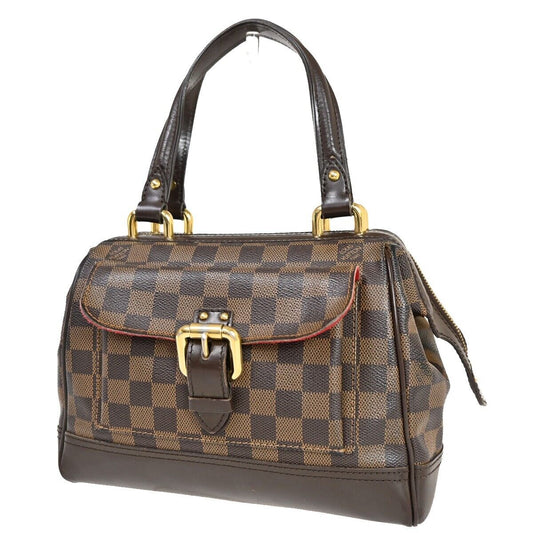 Louis Vuitton Knightsbridge, Brown, Canvas, handbag