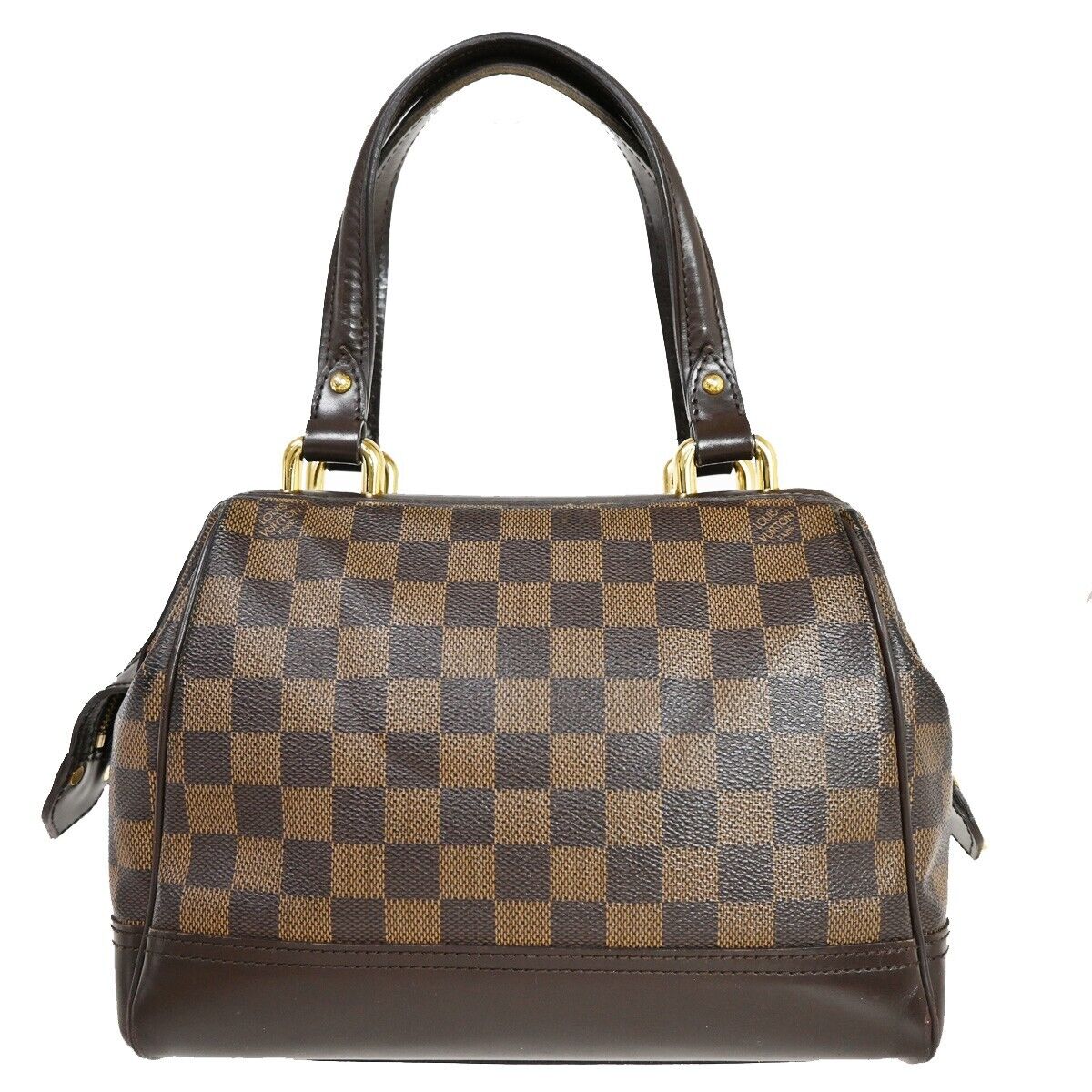 Louis Vuitton Knightsbridge, Brown, Canvas, handbag