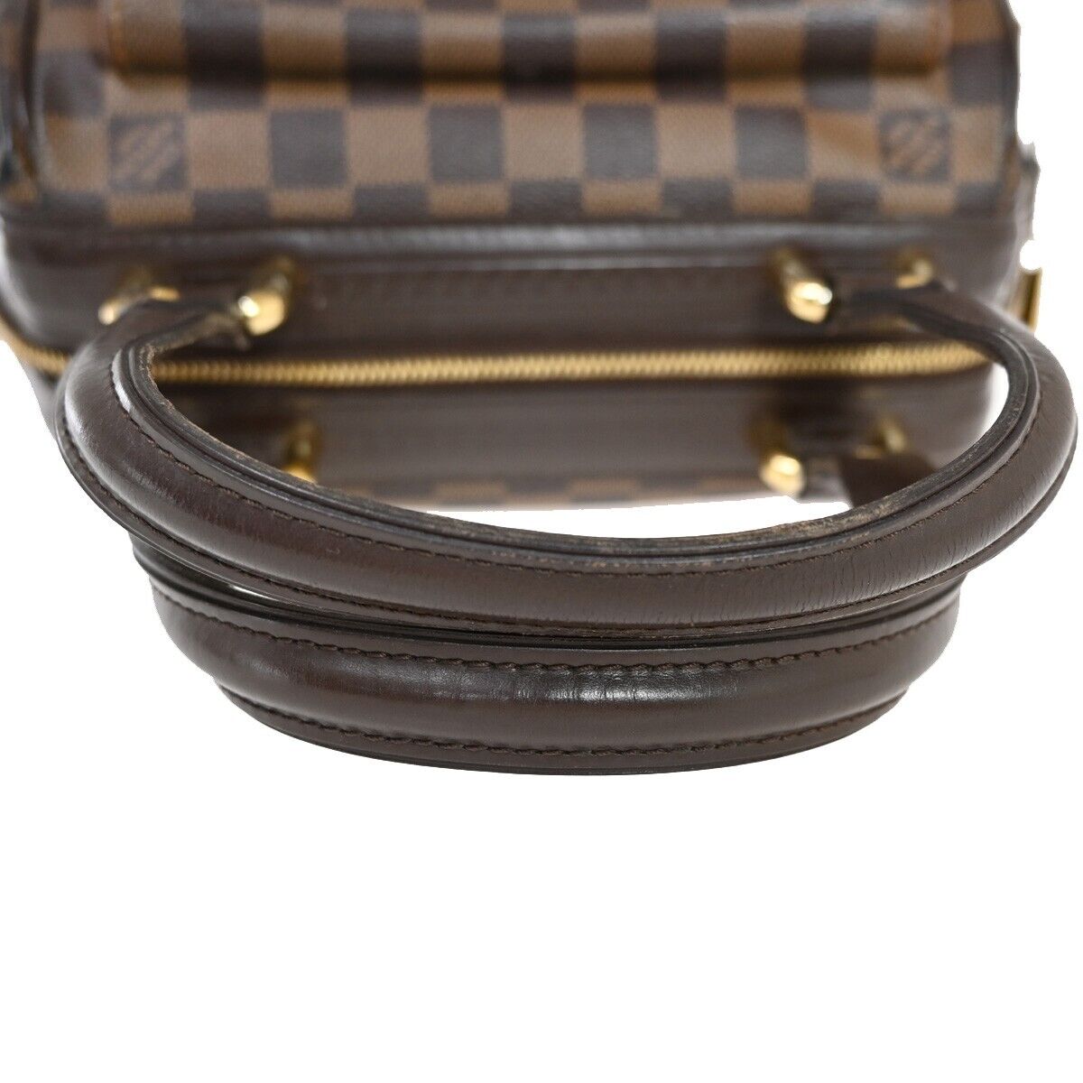 Louis Vuitton Knightsbridge, Brown, Canvas, handbag