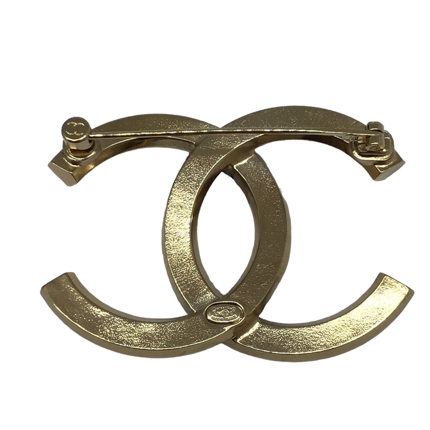 Chanel Coco Mark, Gold, Metal, brooch