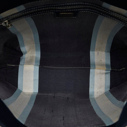 Fendi, Navy, Canvas, tote