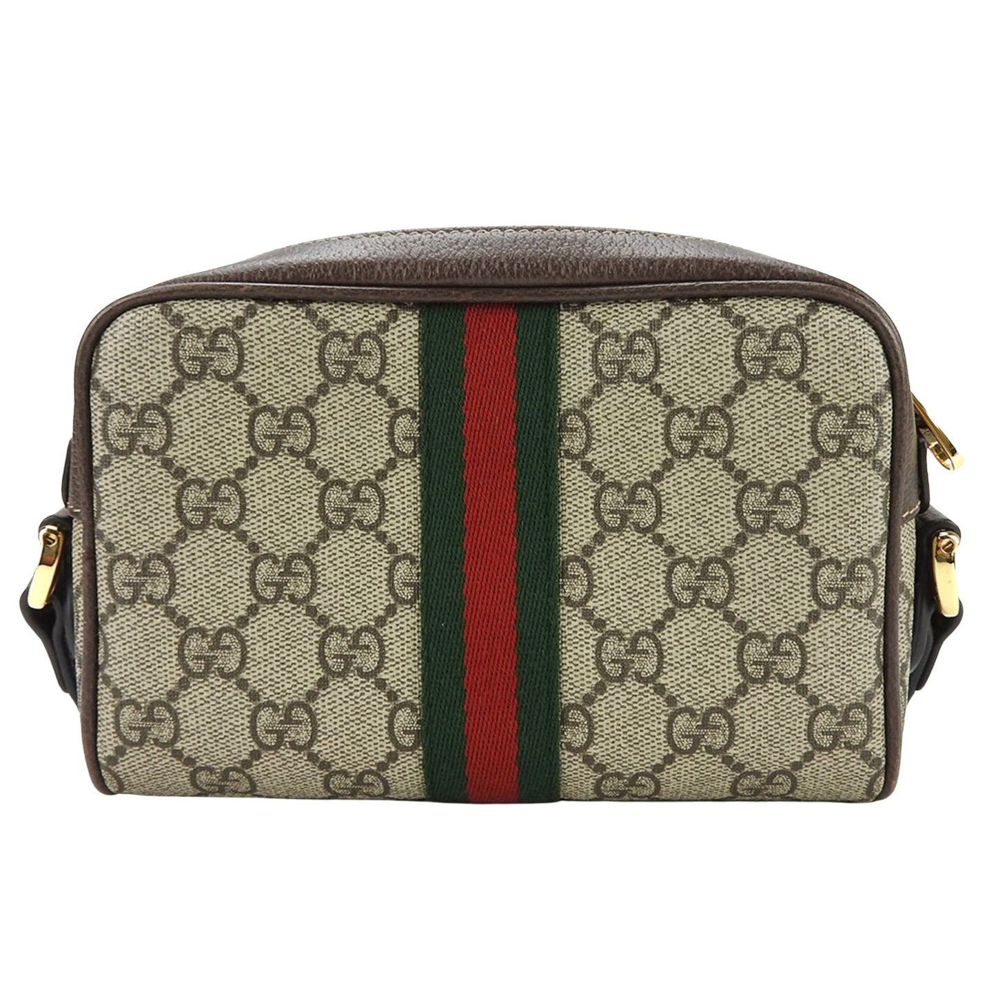 Gucci Ophidia, Brown, Canvas, shoulder