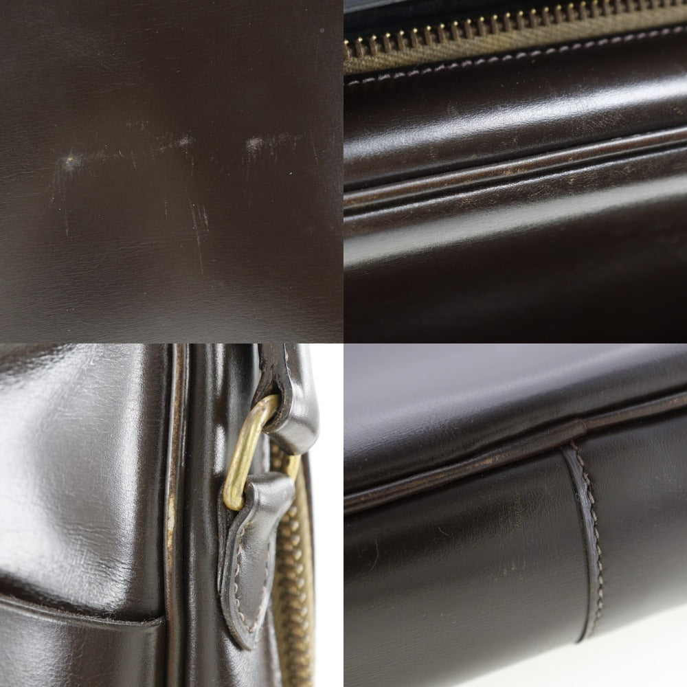 Hermès, Brown, Leather, clutch