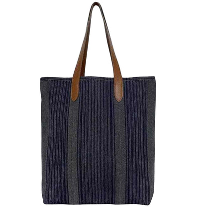 Hermès Calicut, Navy, Denim - Jeans, tote