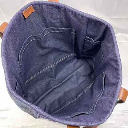 Hermès Calicut, Navy, Denim - Jeans, tote