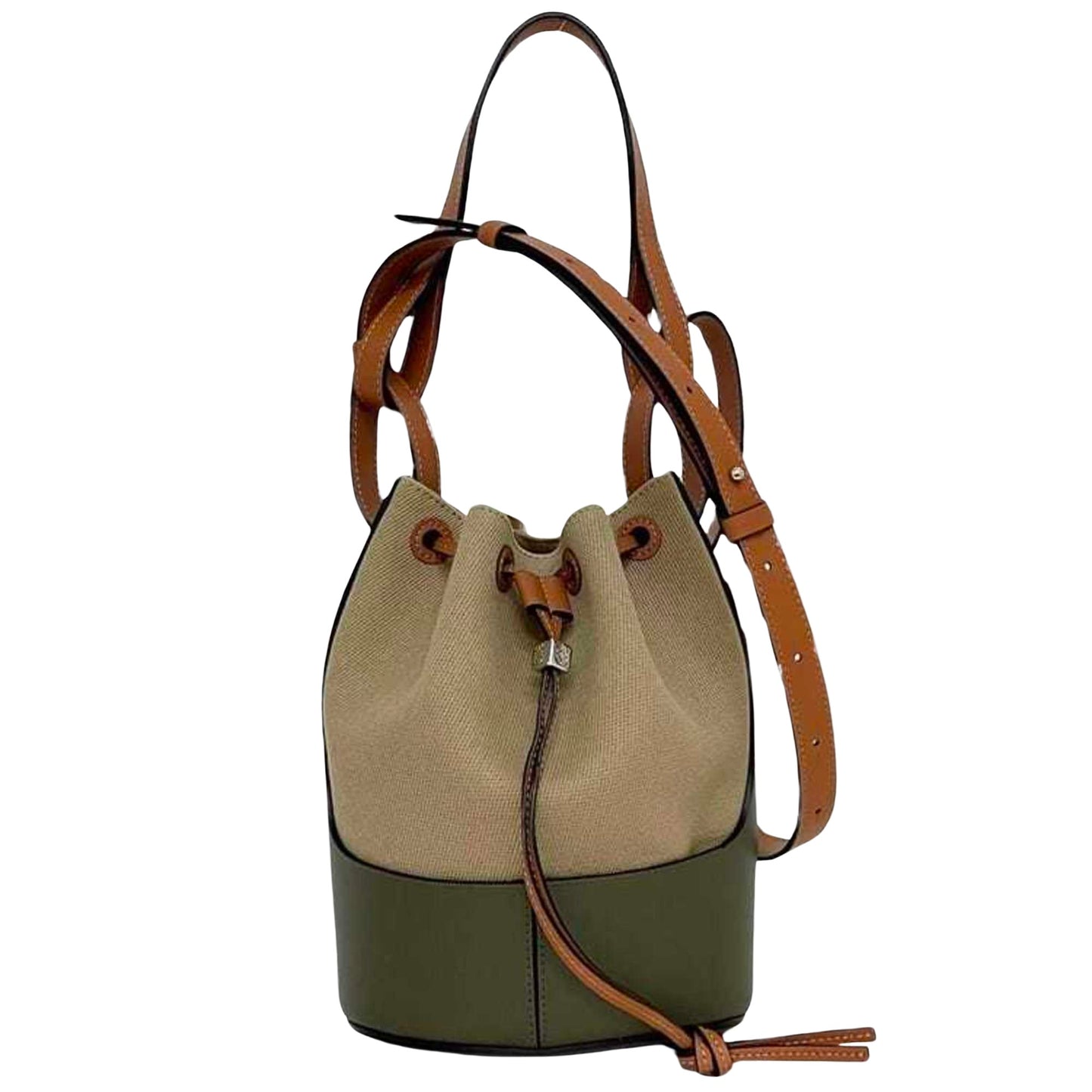 Loewe Balloon, Beige, Leather, shoulder