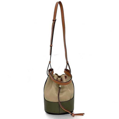 Loewe Balloon, Beige, Leather, shoulder