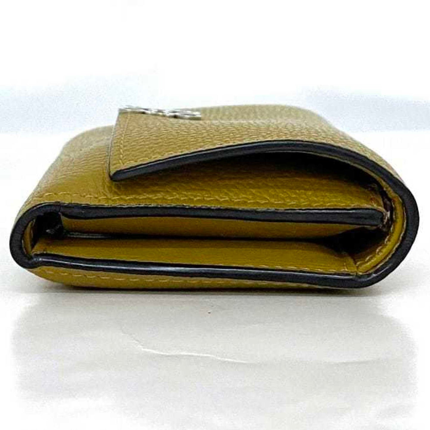 Loewe Anagram, Khaki, Leather, wallet