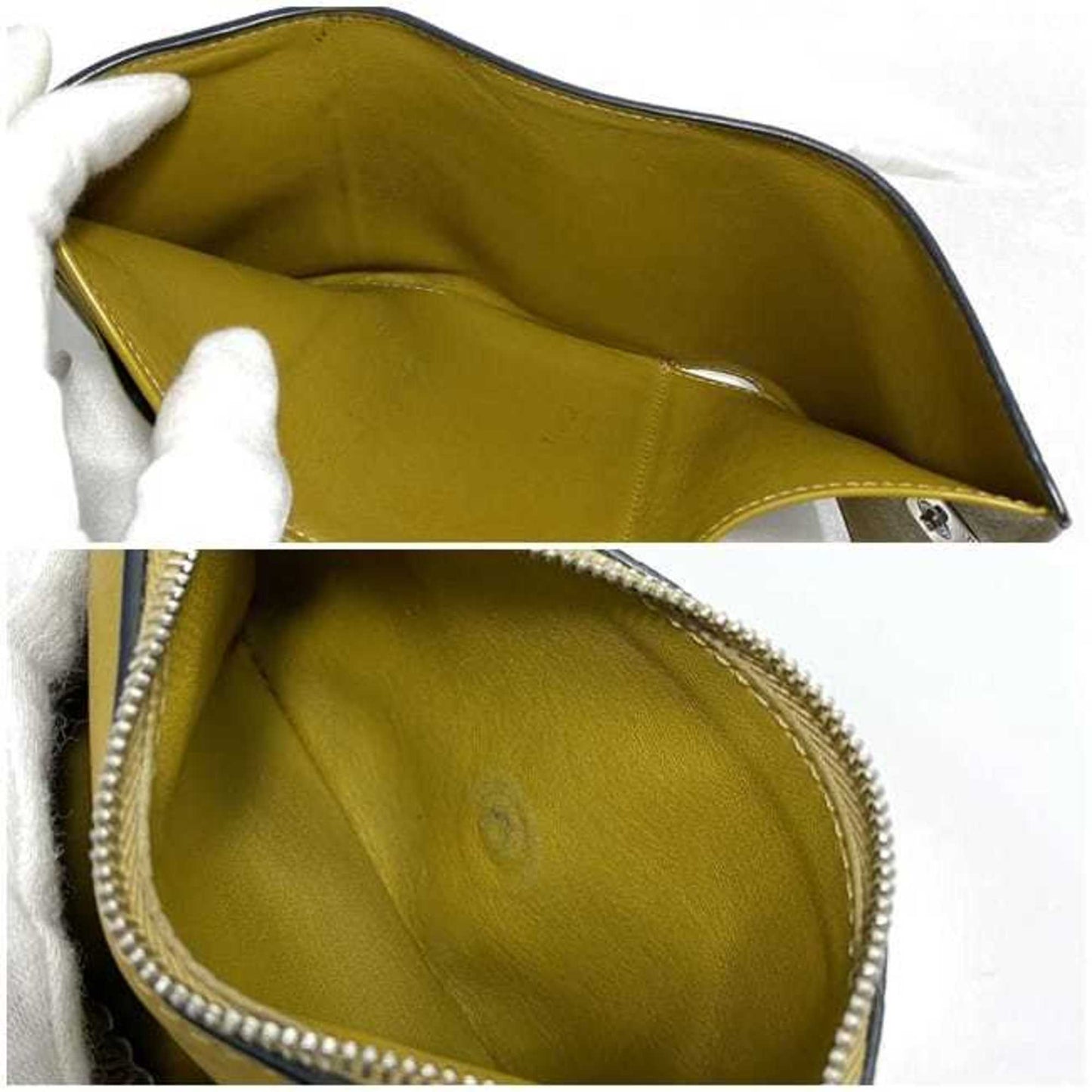 Loewe Anagram, Khaki, Leather, wallet